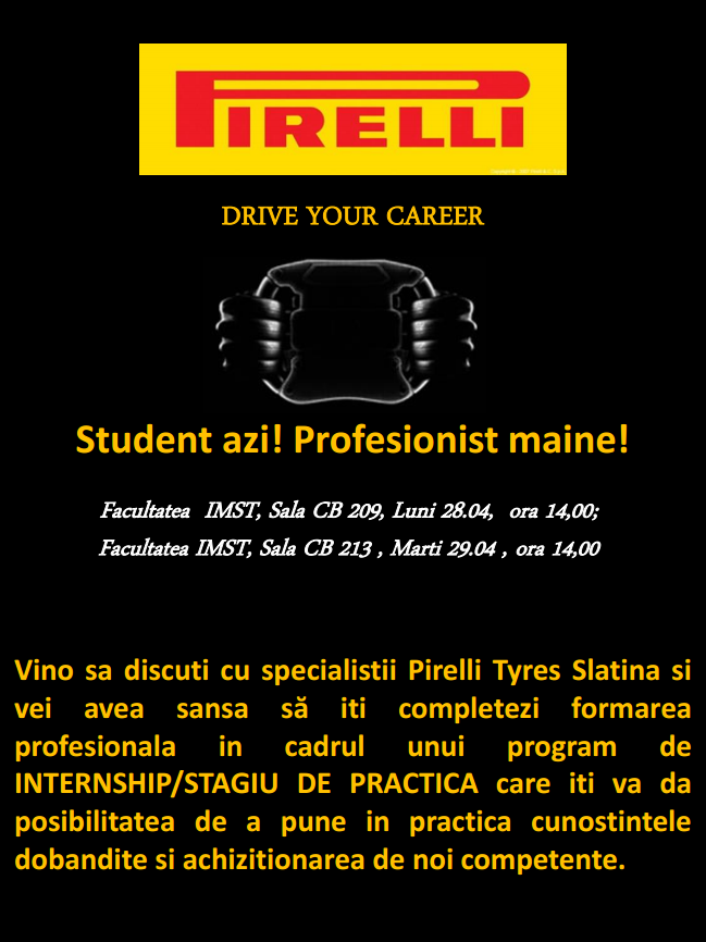 Pirelli Drive Your Career